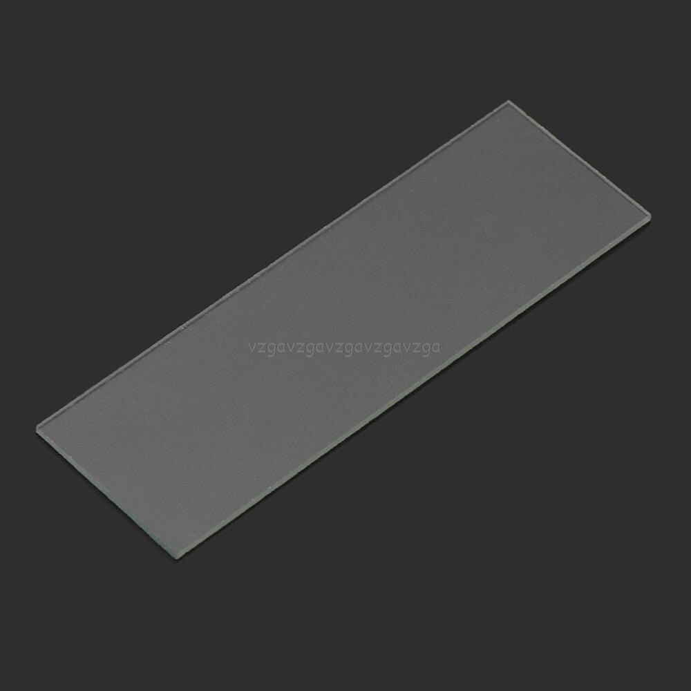 50Pcs 1mm Thickness Cavity Glass Coverslips Single Concave Microscope Glass Slides Reusable Laboratory Blank Microscope Slide