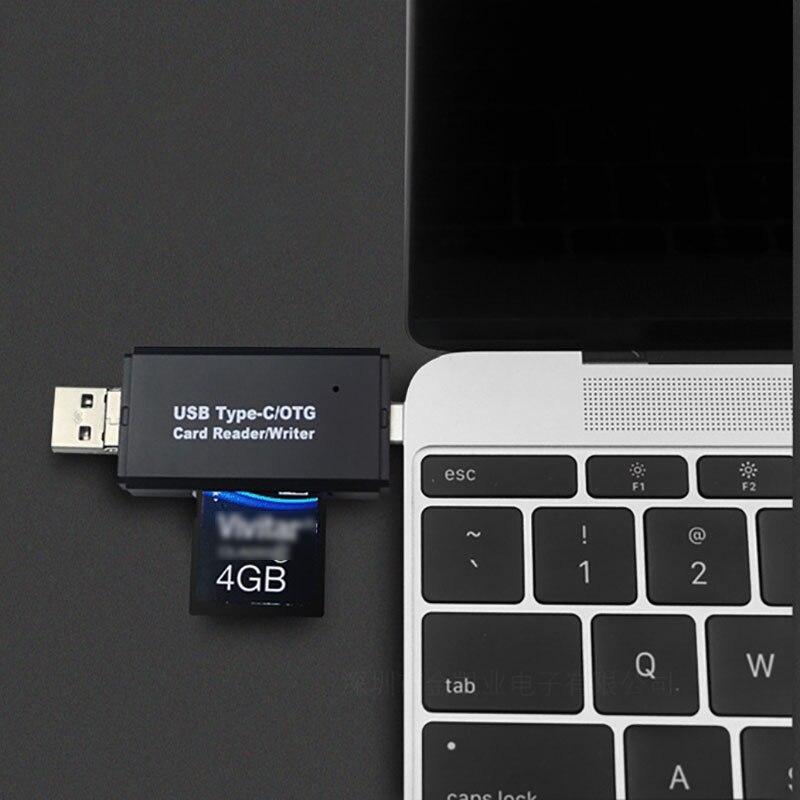 Usb Otg Header Universal 3 In 1 OTG Card Reader Type C & micro US... – Grandado