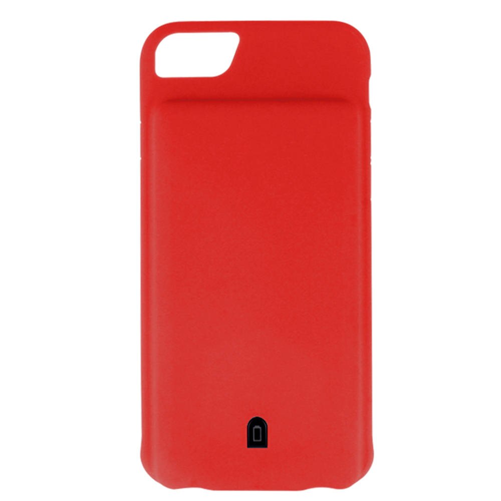 Araceli para iphone 6 plus caso de bateria 7000 mah banco de potência para iphone 6s mais 7 8 mais caso carregador de bateria: Red