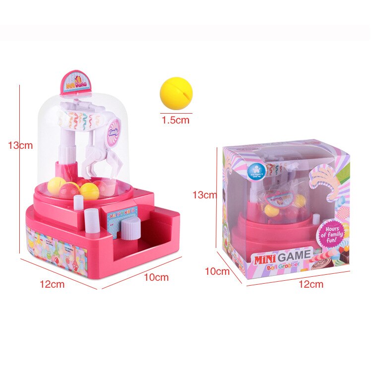 Manual Mini Catch Machine Catching Ball Machine Simulation Children's Interactive Educational Toys