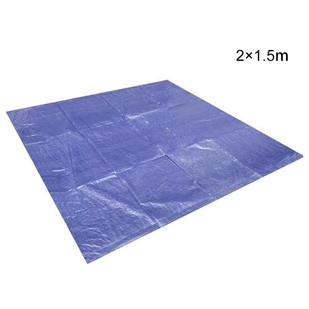 PE balkon Swimming Pool balcony Cover sunscreen Easy to Carry Swimming Pool Ground Mat: 2 x 1.5m