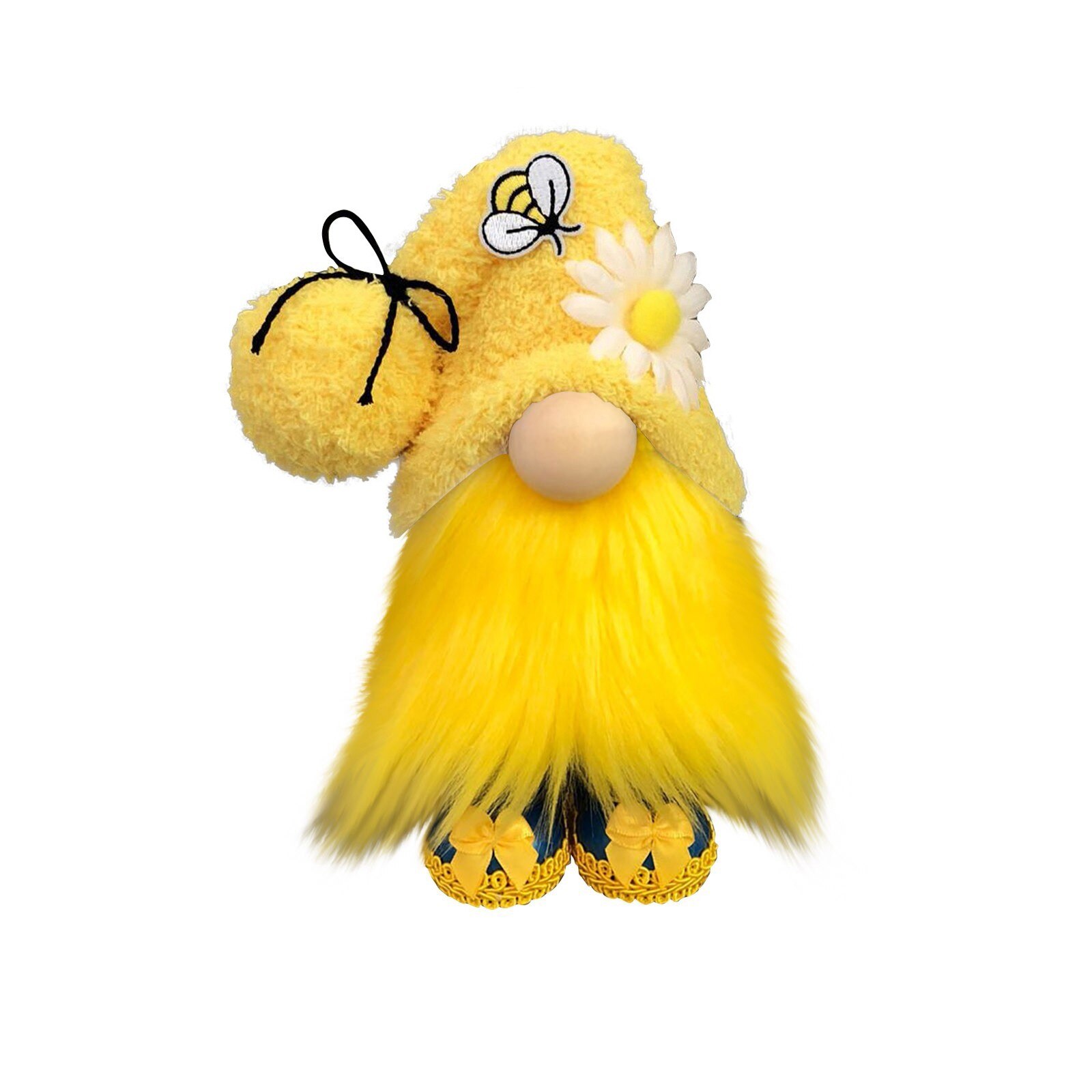 Land Gnome Doll Knitted Hat Crooked Neck Doll Jewelry Home Decoration Faceless Doll Standing Post Hoiliday Decoration Faceless: L