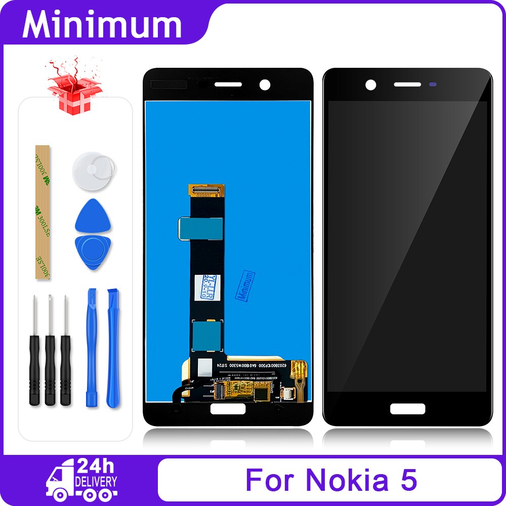 Für Nokia 5 N5 TA-1024 TA-1027 TA-1044 TA-1053 5,2 "LCD Display touchscreen Digitizer Montage Ersatz Teile Für Nokia5