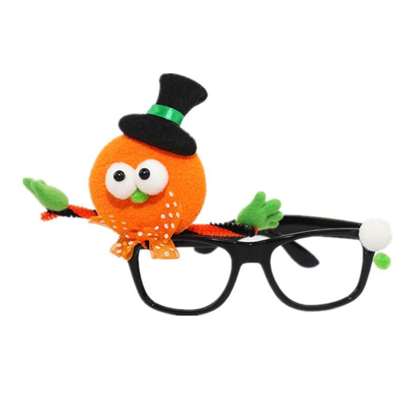 Halloween feest ogen grappige accessoire bril feestdecoratie evenementenbenodigdheden  qx2e: Gele pompoen