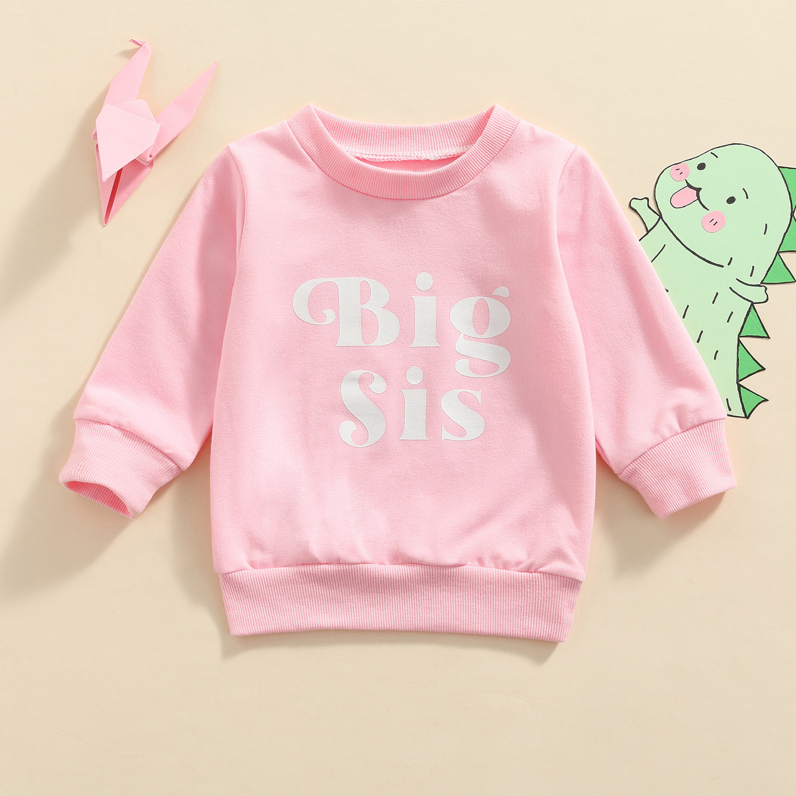 Sweat-shirt à manches longues pour bébé, pull ample et décontracté avec lettres imprimées, vêtement pour enfant, garçon et fille, automne