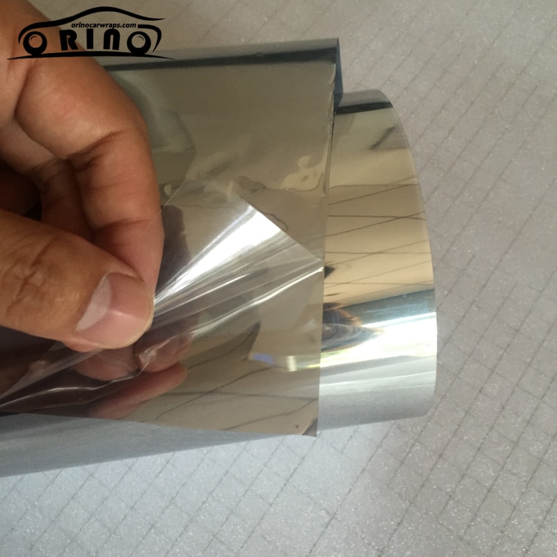 Película de vidrio para ventana, pegatinas de aislamiento de plata, espejo unidireccional, reflectante Solar, decoración del hogar, 50cm x 20 0/300/500cm