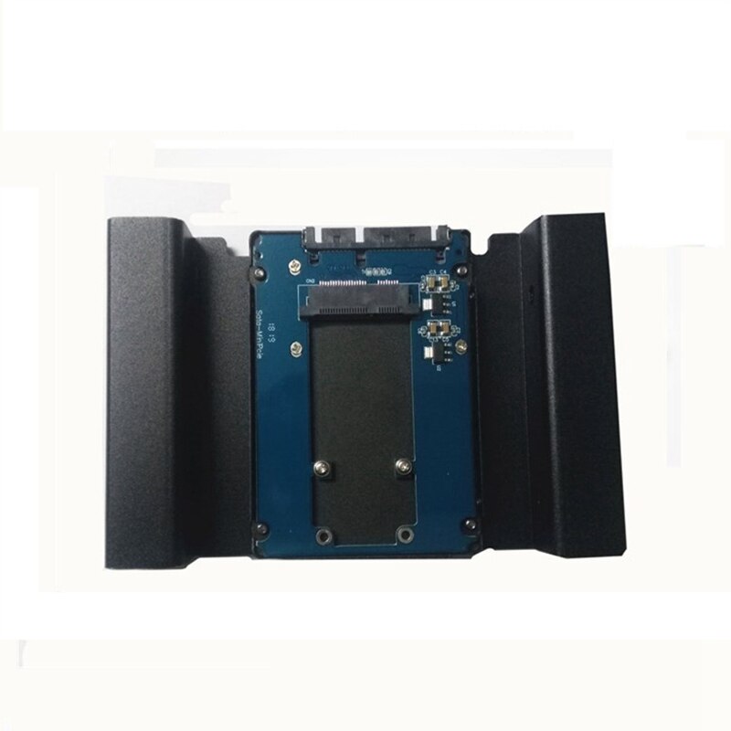 MSATA SSD to SATA 5.25-Inch Optical Drive Bit Adapter Hard Drive Holder Chassis Hard Disk Bracket