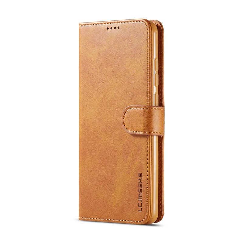 Redmi 9 custodia in pelle custodia per telefono Vintage per XIaomi Redmi 9 custodia Flip custodia a portafoglio magnetica su Redmi 9 Cover per Redmi9 Cover Etui: YELLOW