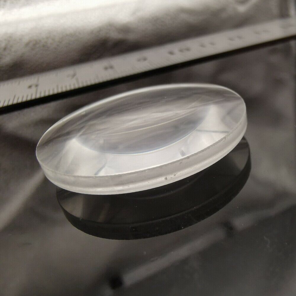 Konveks linsediameter 30mm brændvidde 50mm prøve  k9 optisk glas