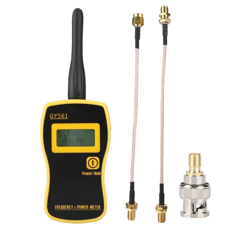 Mini Handheld GY561 Frequency Counter Measure Tester with Antenna Two Way Radio Walkie Talkie LCD