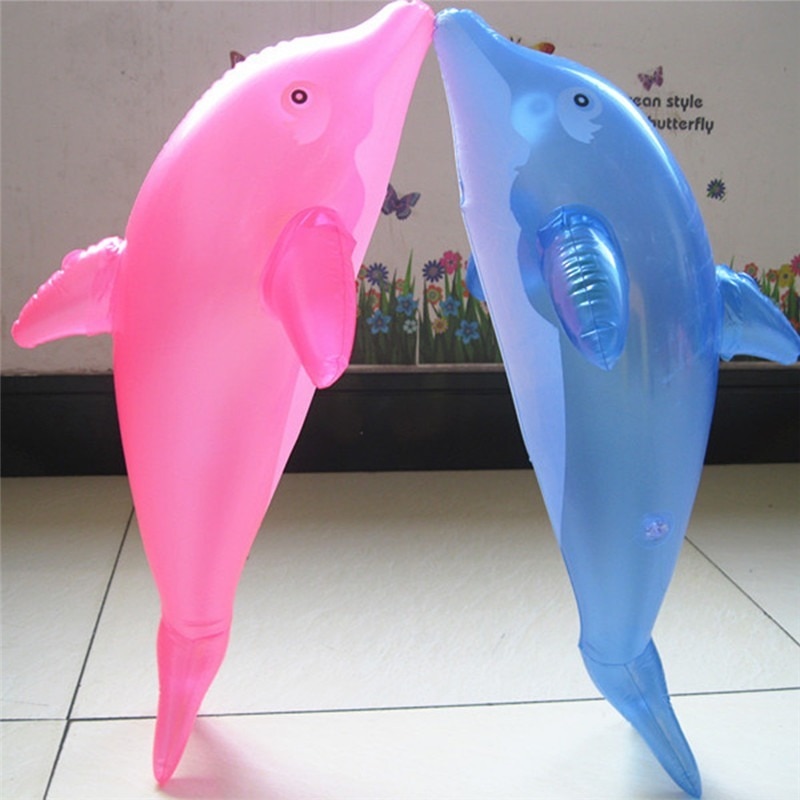 1 Pc. Modeling Leuke Pvc Opblazen Opblaasbare Speelgoed Dolfijn Strand Speelgoed Voor Een Badkamer Wordt 51X20 Cm Speelgoed Voor meisjes En Jongen