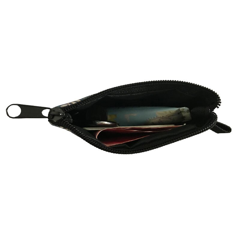 Geavanceerde Minimalistische Stijl Vrouwen Mannen Mini Pouch Rits Effen Kleur Portemonnee Sleutelhanger Kids Portemonnee