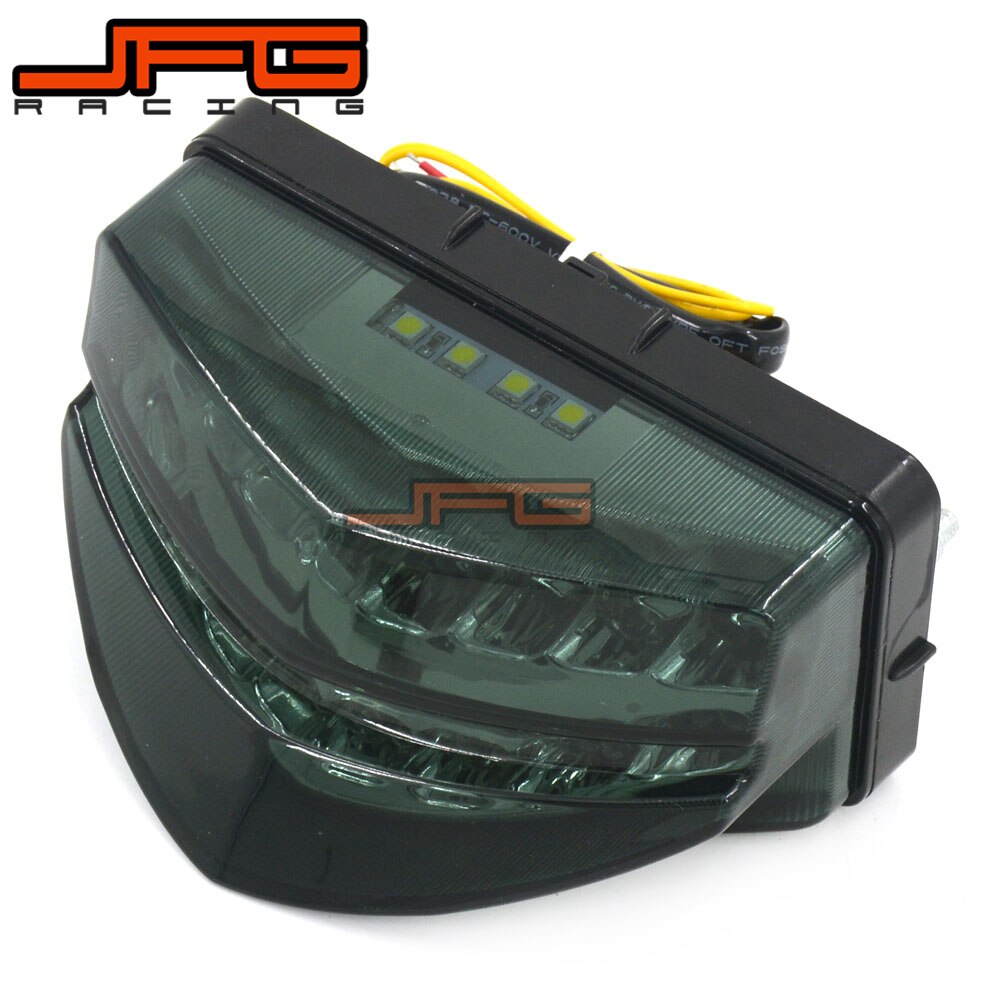 Motorcykel integrerad led bakljus blinkers bromsljus för honda cbr 600 f4i 2001-2003 2001 2002 2003