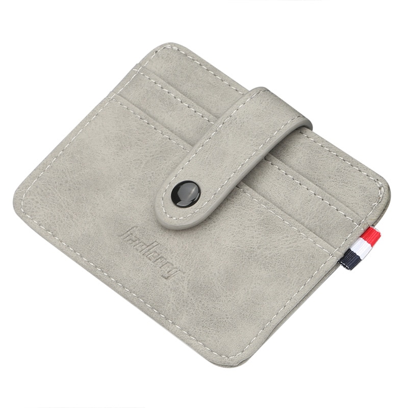 Baellerry Slim PU Leather Wallet Men Magic Wallets Small Purse Male Hasp Vallet Retro Card Holder Mini Holders Carteira