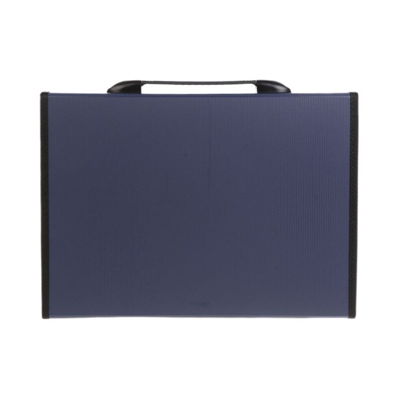 A4 Business Document Storage Expandable File Folder Office waterproof Briefcase