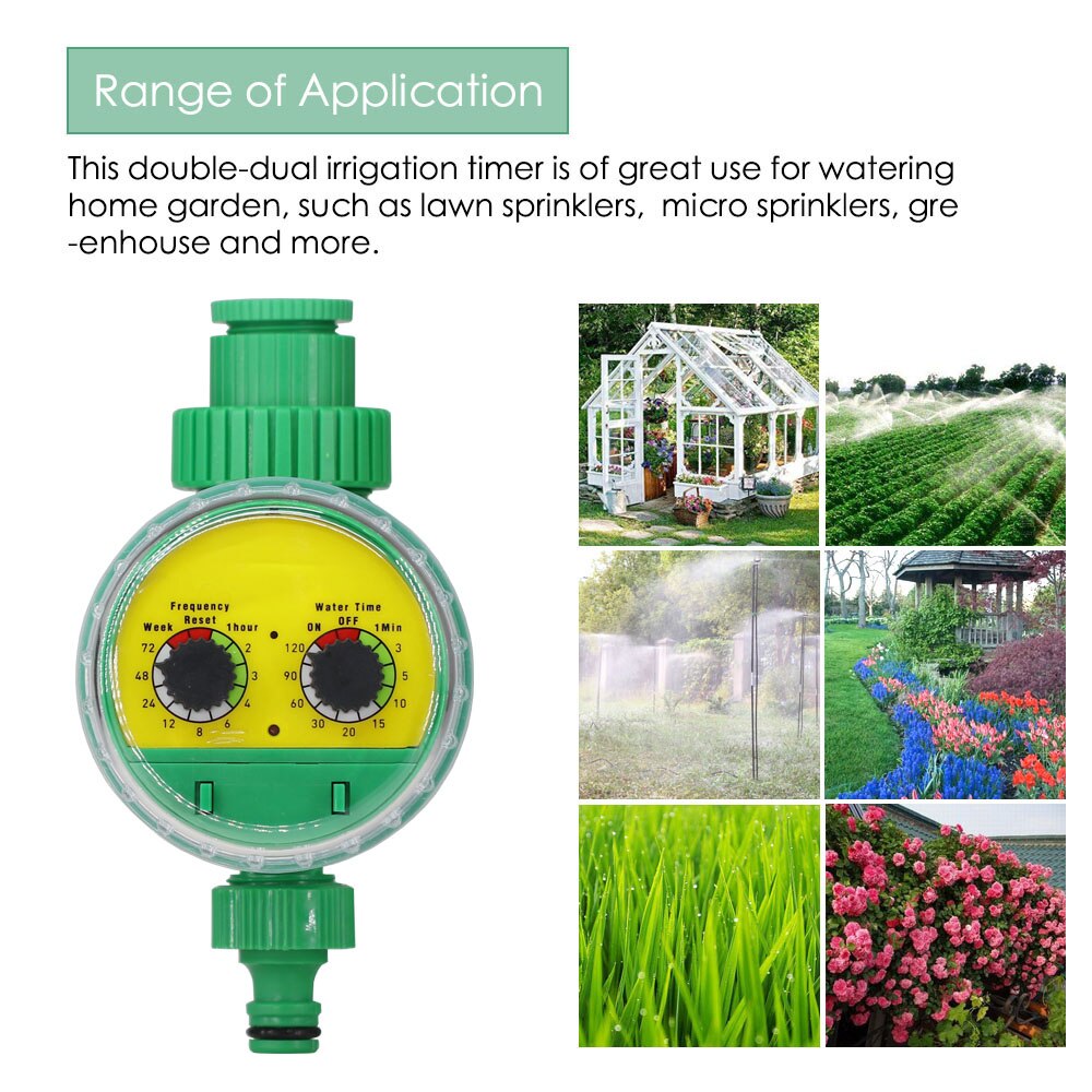 Automatic Watering System Electronic Timer Drip Irrigation Digital Controller Home Greenhouse Irrigator Sprinkler
