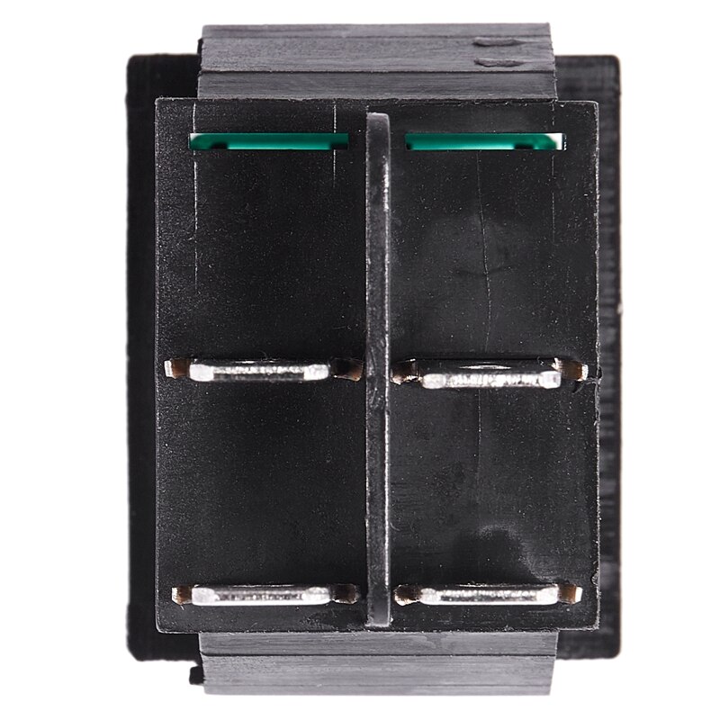 5X 28X21mm AC 250V 16A 4 Broches I/O 2 Positions DPST Interrupteur A