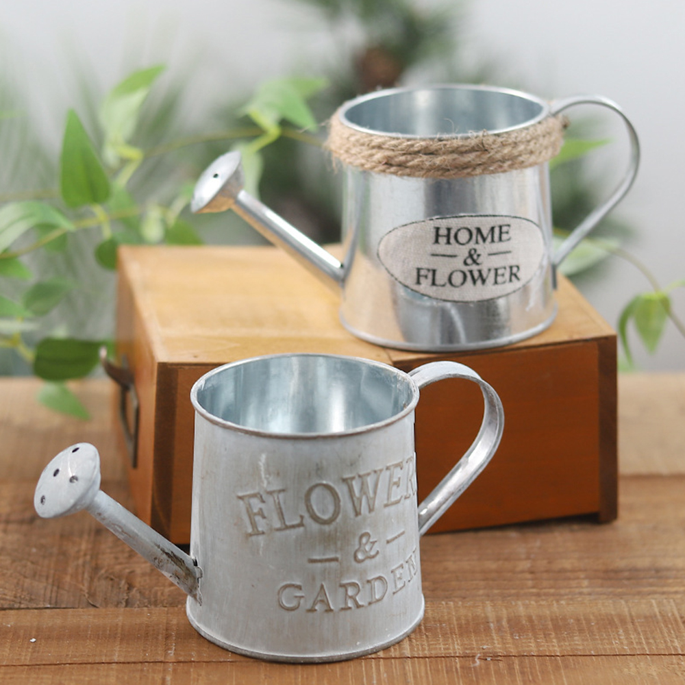 Vaso de flores para decoração, vaso de flores vintage em metal, pote de flores artesanal para decoração da casa