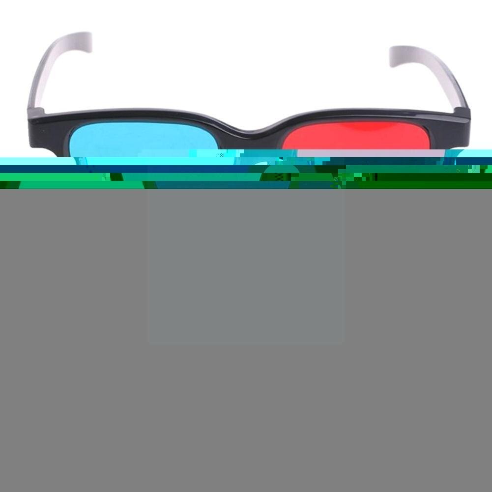 Universal 3d Glasses For Dimensional Tv Movie Pictures Dvd Game Red Blue Glasses Spectacles Eyeglasses N3i7 B6m2