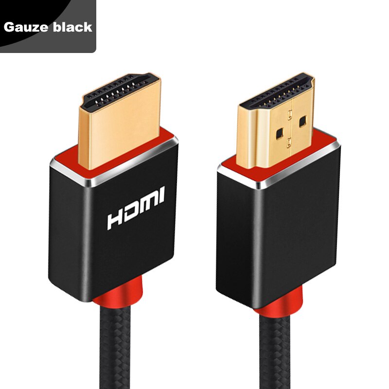 Lungfish Long HDMI Cable 3m 5m 10m 15m 20m HDMI to HDMI 1080P 3D for Splitter Switch TV Laptop PS4/3 Projector Video Cable HDMI: Braid HDMI black / 10m