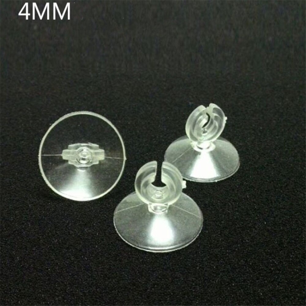 10 stuks aquarium zuignap houder aquarium zuignap voor waterpomp buis luchtslang siliconen zuignap 4/6mm aquarium accessoires