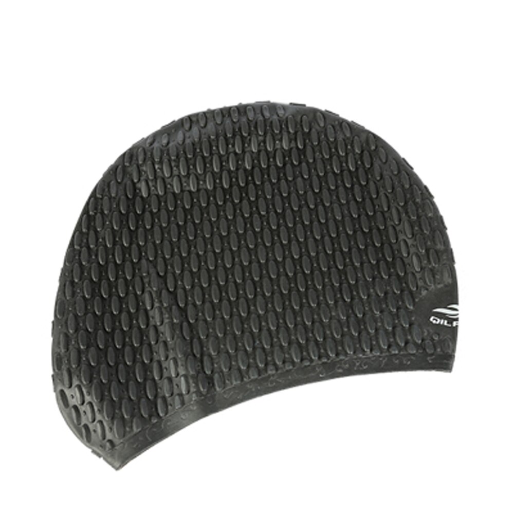 Silicone Swimming Cap Adult Waterproof Silica Gel Drip Bathing Cap Unisex Flexible Adult Waterdrop Waterproof Protect Ears