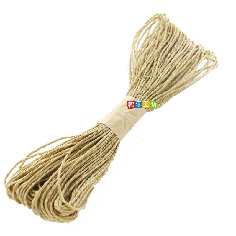 30m Double-strand Color Paper Rope 2mm Diameter DIY Hand-knitted Kindergarten Art Material Toys: 2