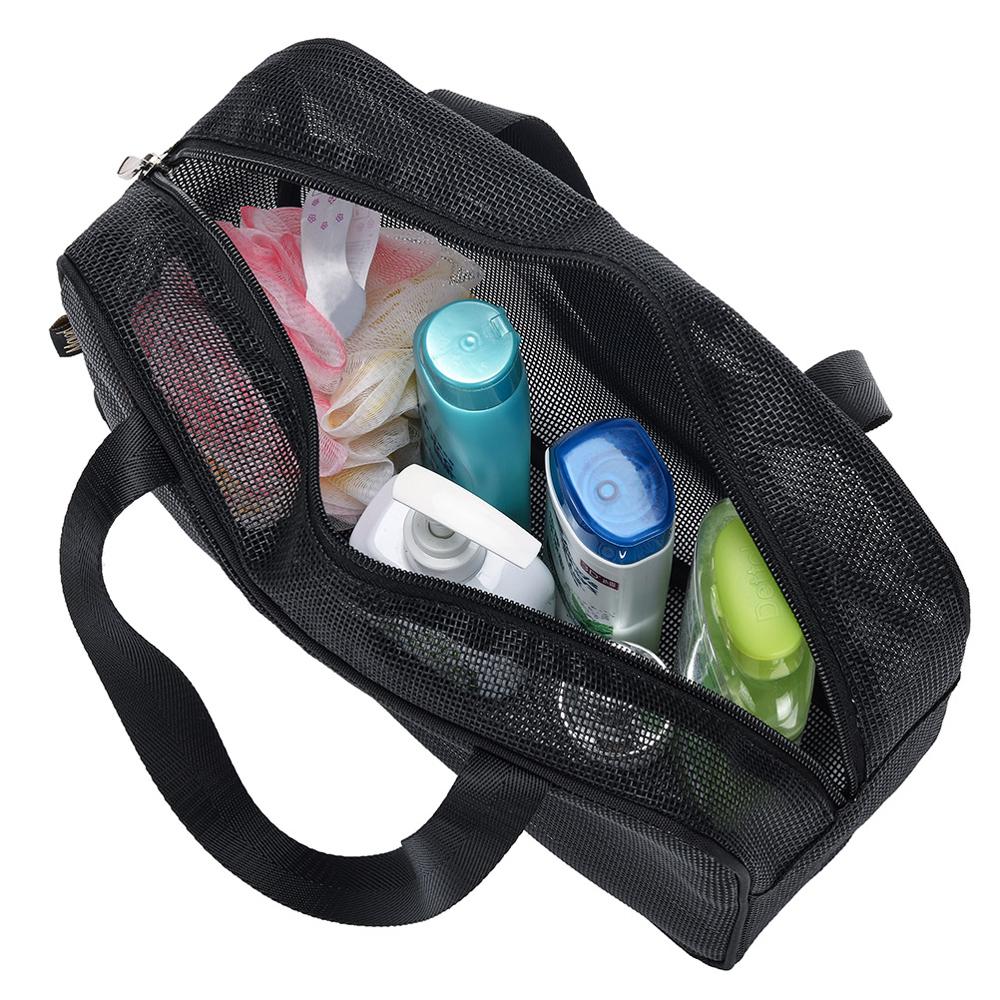 Bolso de mano portátil resistente al agua, bolsa de aseo de malla para ducha, gimnasio, natación, Camping, Rafting, cosméticos, bolsa de almacenamiento, neceser de viaje
