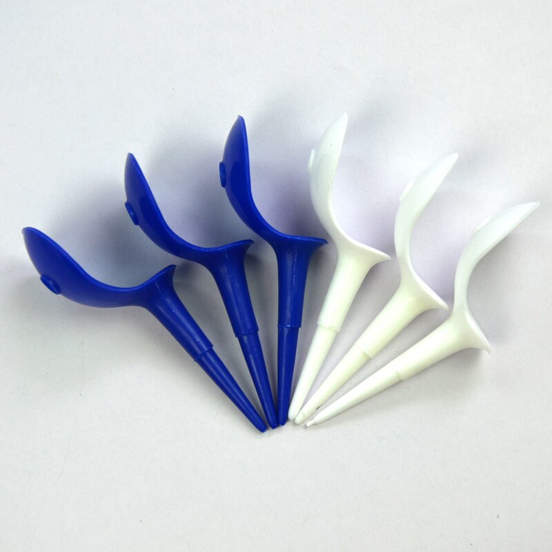 10pcs/pack Golf Anti-Slice Tee 3 1/4&quot; (83mm) Long(color random) L4Y9