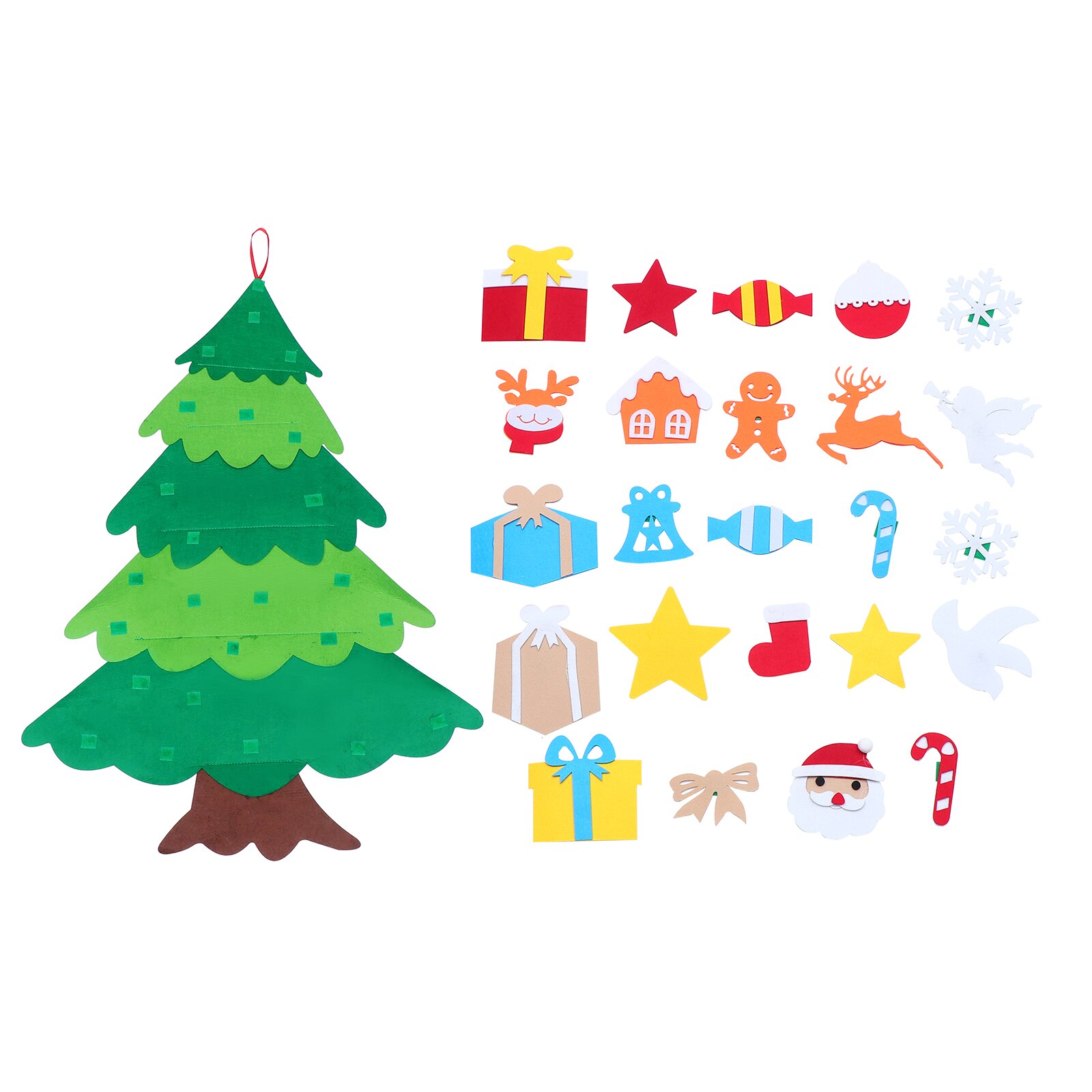 1pc Christmas Decoration Stereoscopic Felt Christmas Tree Christmas Supply