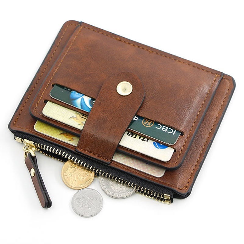 Slim Card Holder Front Pocket RFID Blocking Minimalist Wallet for women