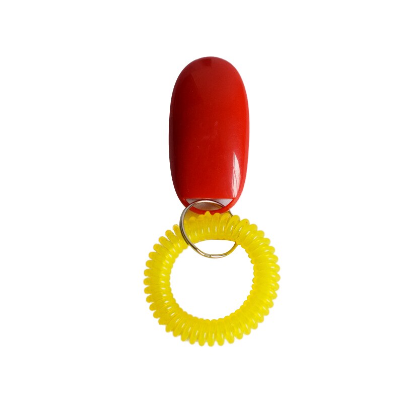 1pc huisdier honden training clicker fluit kleurrijke praktische gehoorzaamheidstraining hulpmiddel gids polsband voor slimme hond huisdierbenodigdheden: 05