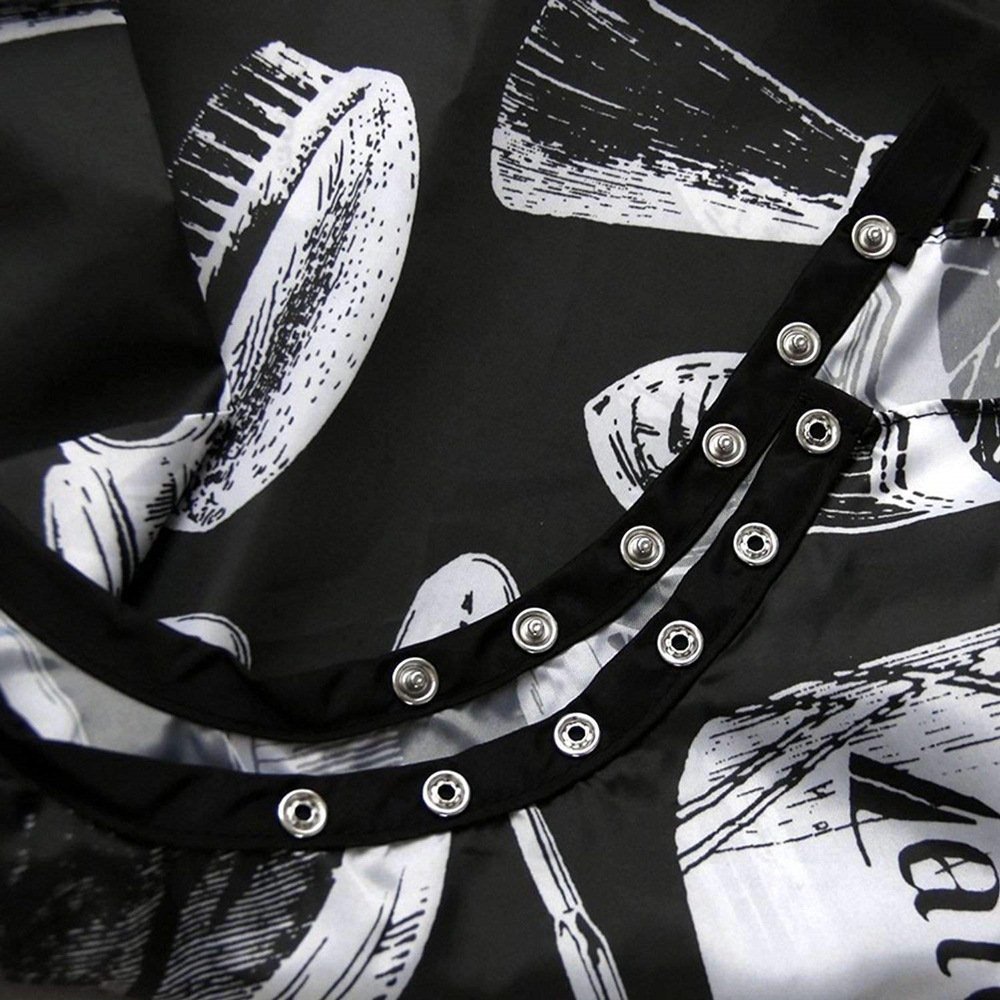Schort Voor Kapper Gedrukt Cape Voor Kapsel Doek Föhn Hand Spiegel Doek Kapsel Haarverf Haarlijn Aporn