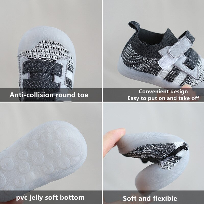 Zzfaber Zachte Baby Peuter Schoenen Kind Mesh Ademende Sneakers Baby Anti-Slip Flexibele Casual Schoenen Voor Baby Meisjes Jongens