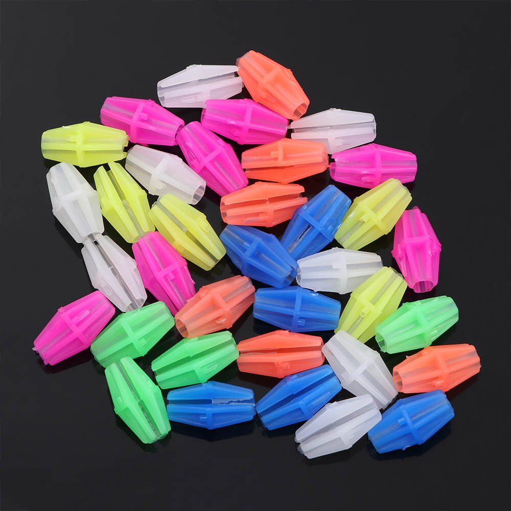 1Set Colorful Safety Kids Clip Bicycle Round Multi-color Love Heart Stars Wheel Bike Accessories Decoration Bead Spoke Beads: 3