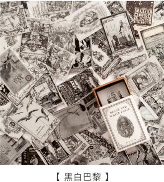 Moking retro library Mini Tag Greeting Cards Postcard Birthday Card retail: 9