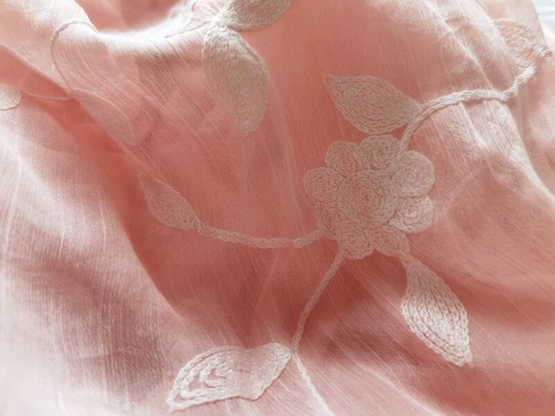 Spitze Langen Nachthemd Weiß Romantische Nachtwäsche Herbst Sommer Nacht Kleid Nachthemd Frauen Jahrgang Schlaf Hause Tragen Kleid Kaftan: Rosa