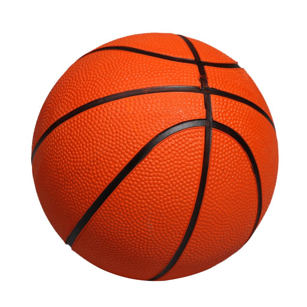 Rubber Basketball Training Ball 13cm Baby Practice Ball Children Game Sports Training Equipment Basketball Accessories