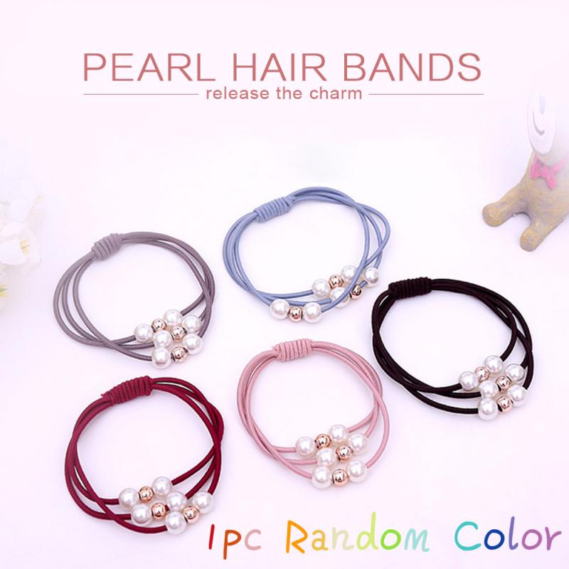 Corde élastique pour cheveux, pour femmes, filles, porte-queue de cheval, bande de coiffure, chouchou, accessoires pour cheveux d'enfants,: 14