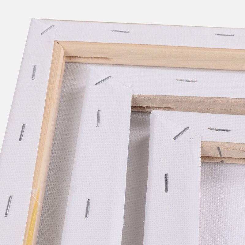1pcs 100% Cotton Wood Frame For Canvas Oil Painting Artist Canvas Framed Pre-stretched Cotton Painting
