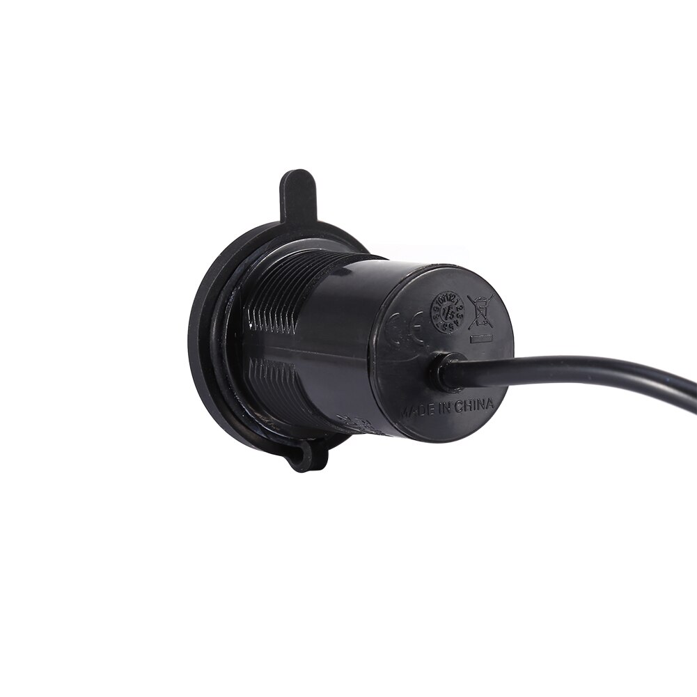 12v-24v usb motorfiets mobiele telefoon voeding oplader waterdichte poort aansluiting voor iphone 6 6 plus ipad mini ipad 6 gps tablets