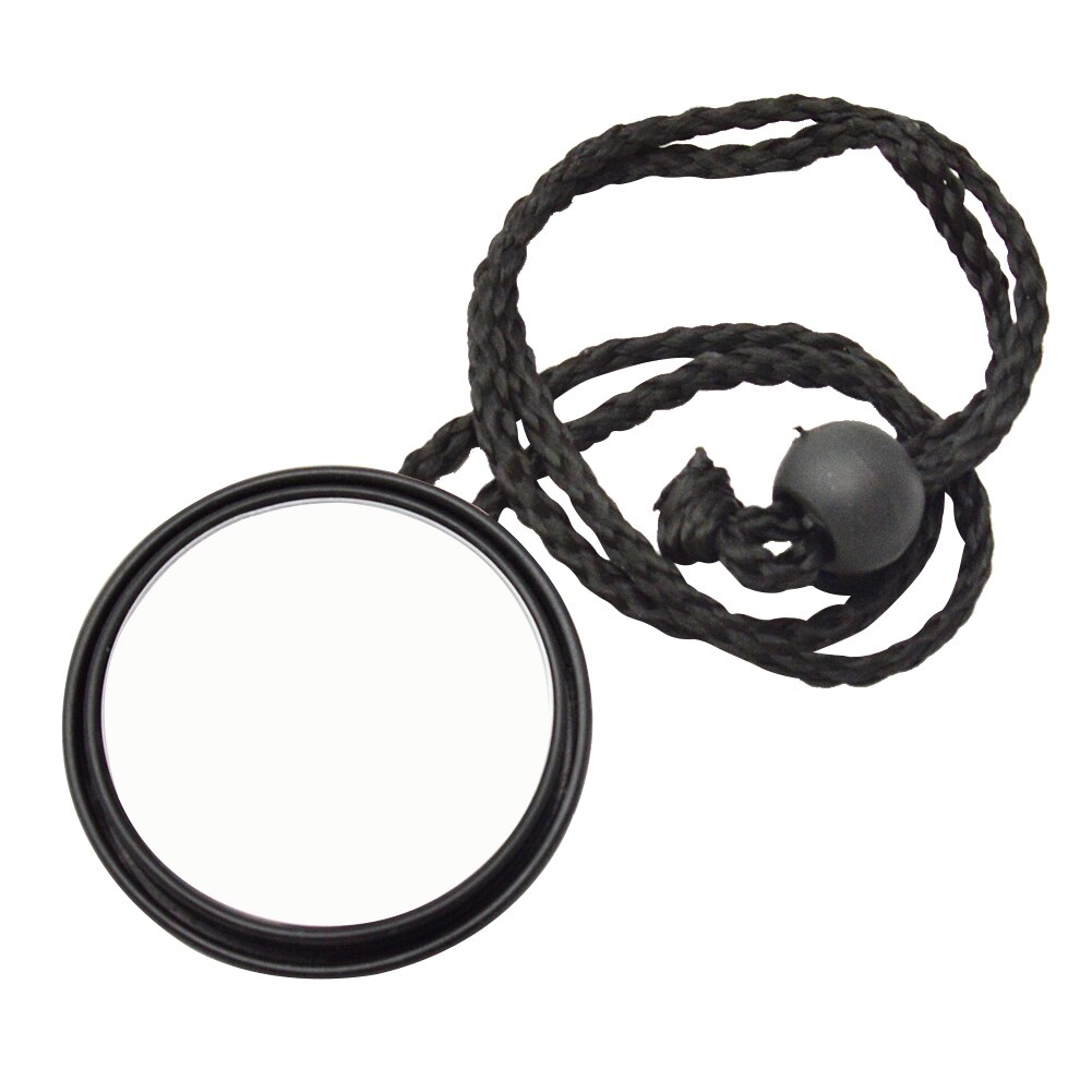 Achteruitkijkspiegel Duiken Gear Scuba Duiken 360 Graden Verstelbare Achteruitkijkspiegel Met Lanyard Safey Accessoires 1Pcs Spiegel: Black