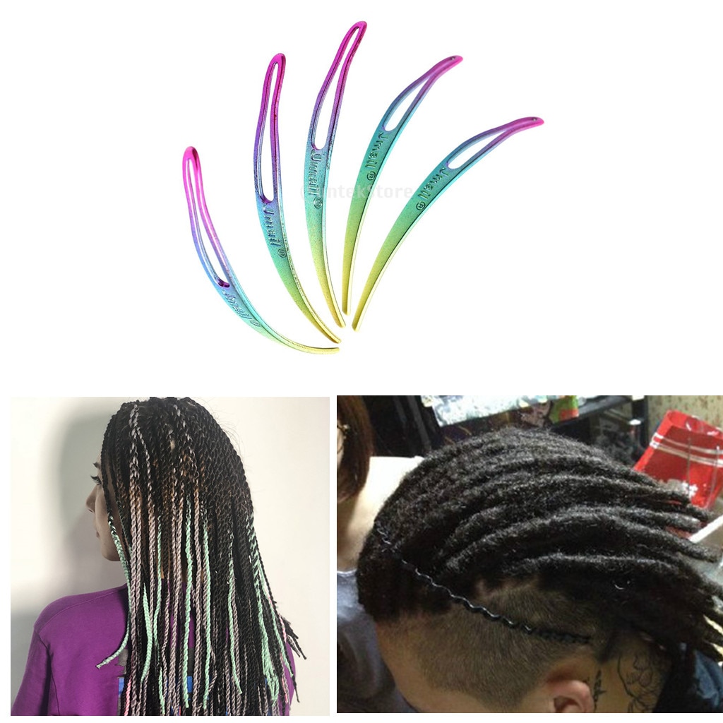 Pack of 5 Dreadlocks Tool Interlocking Tool for Locs, Interlocks or Sisterlocks