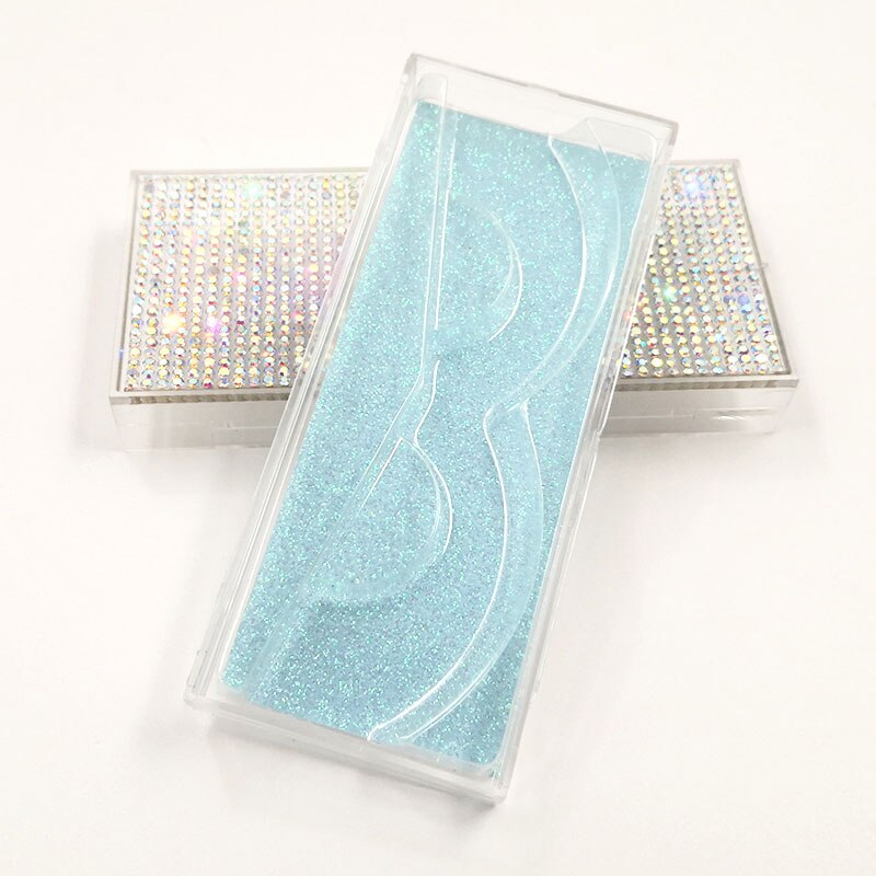 Neue Leere Diamant Lash Box Glitter Nerz Wimpern Fall ohne Wimpern Strass Wimpern Verpackung: I