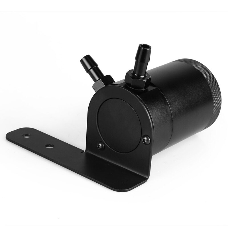 Olieholder dåse / luft-olie separator kit sort med slange til honda civic