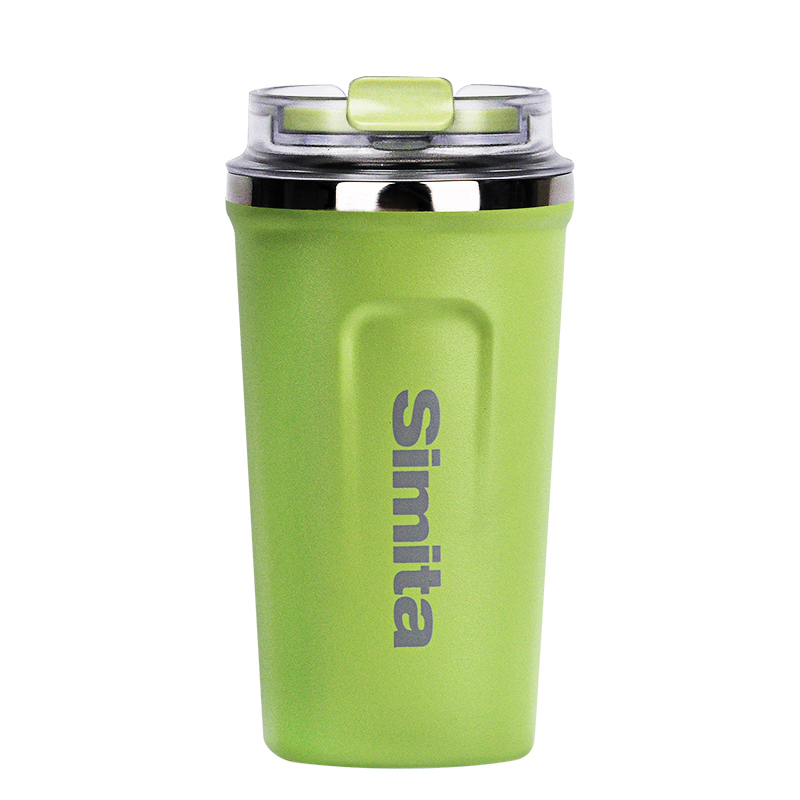 Simita Reizen Koffie Mok, Rvs Thermos Tumbler Cups, Vacuüm Geïsoleerde Fles Thermo Kopjes, Bier Drinkware Fles: green