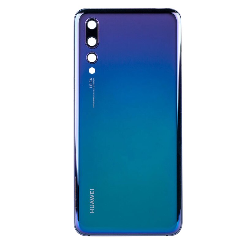 Voor Huawei P20 Pro Back Glas Batterij Cover Achterdeur Behuizing Case Panel Voor Huawei P20 Pro Terug Glas Cover met Camera Lens