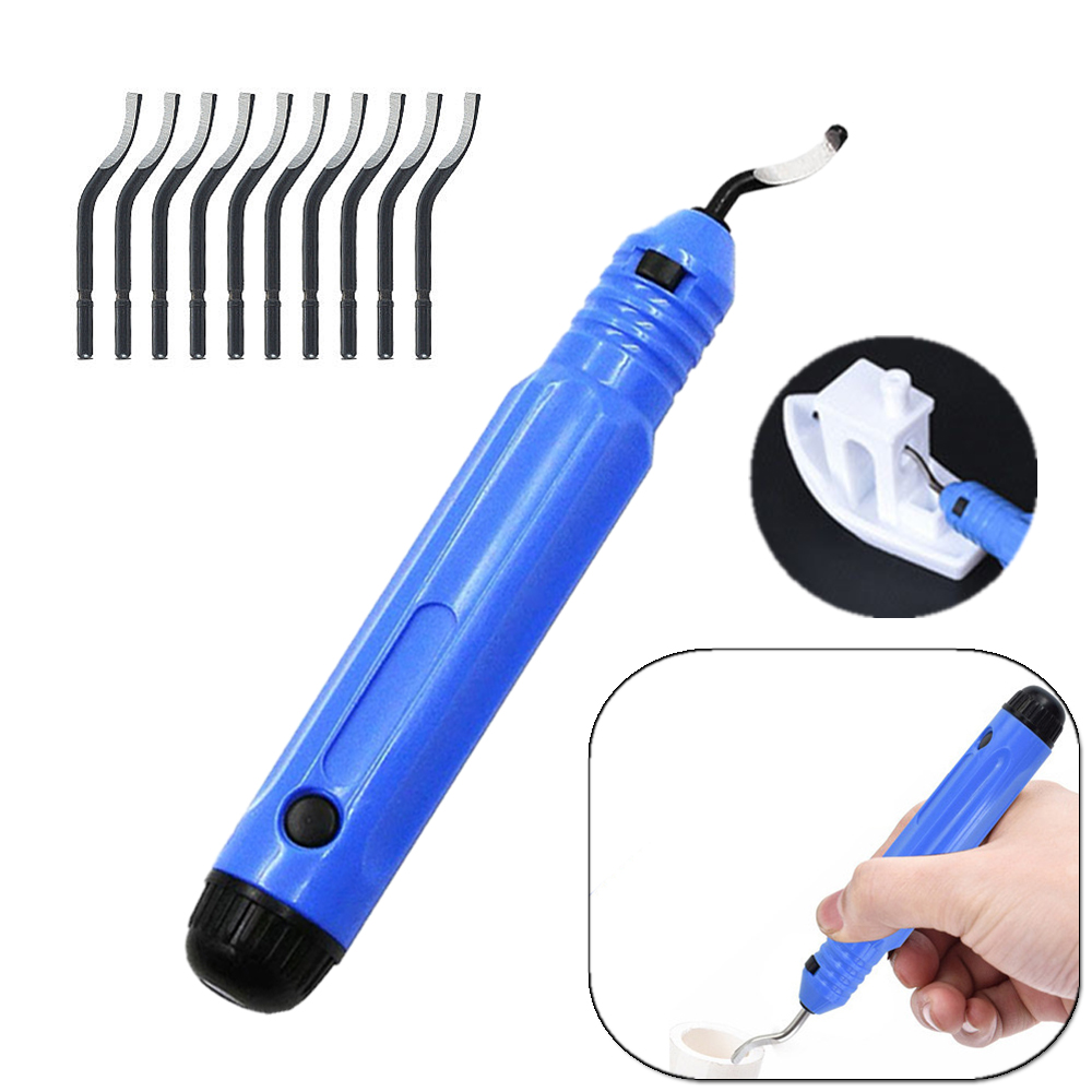 Modelo de impresión 3D, herramienta de desbarbado, cuchillo de recorte, raspador, mango fijo, cuchillo de rebaba de plástico, Kit de poda de desbarbado limpio