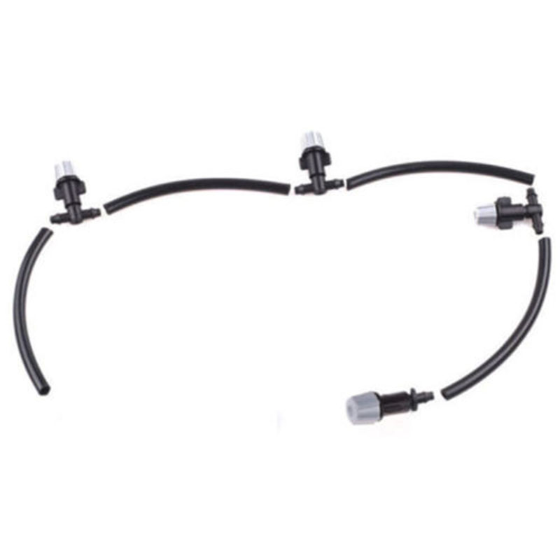 50pcs Plastic Spray Water Fog Misting Nozzle Gardening Water Cooling System Greenhouse Plants Spray Sprinkler Head for sprayer