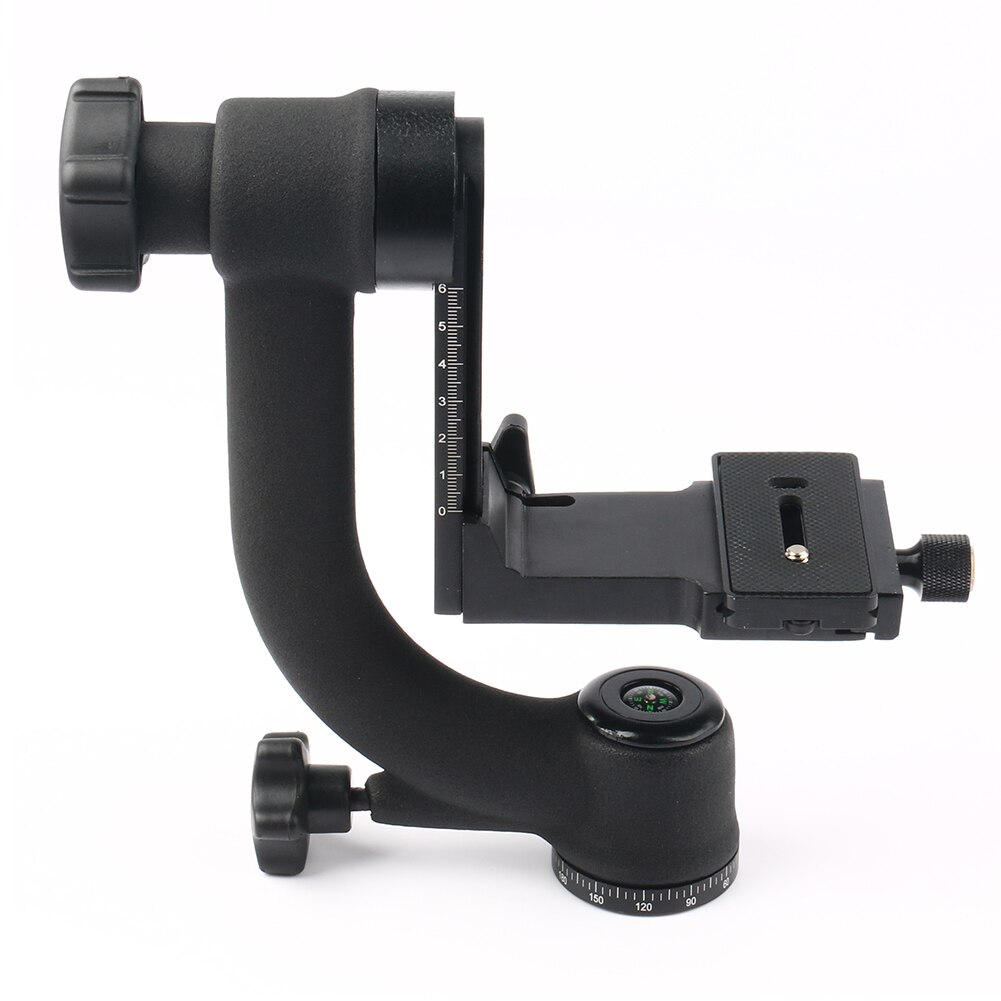Camera Gimbal Mount 360 Degree Rotation Panorama Vertical Pro Gimbal Tripod Bird Watching Gimbal